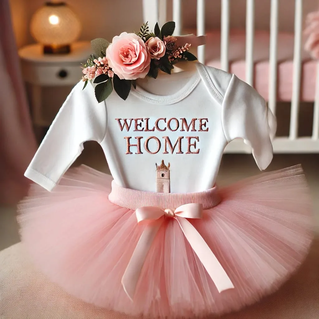 Baby Girl Coming Home Outfit